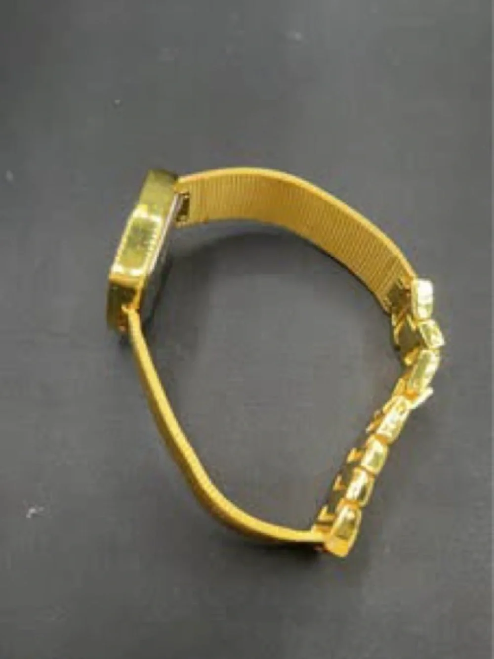 Cote d'Azur Gold Tone Quartz Watch
